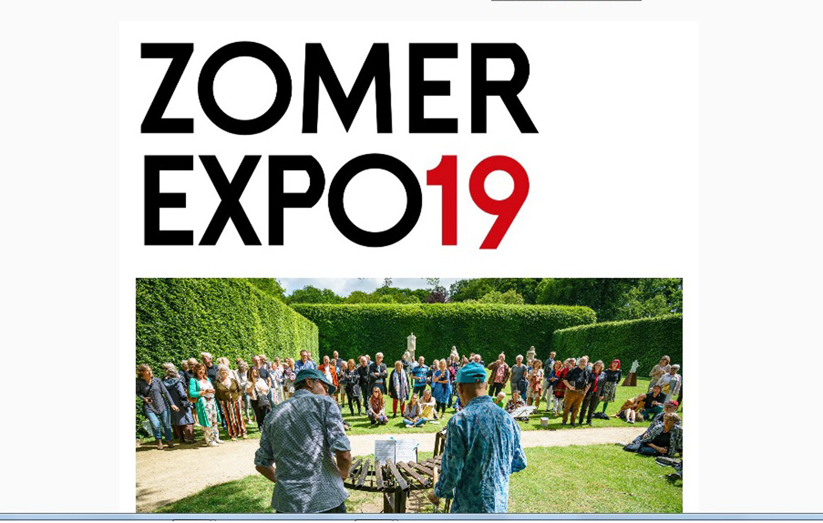 Read more about the article 2019 ZomerExpo 2019 ”Europa”,  Museum de Fundatie